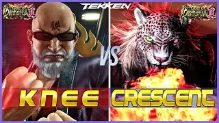 T8 ▰ KNEE (Feng) Vs CRESCENT (Armor King) ▰ Tekken 8 High Level Gameplay