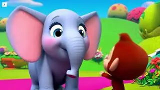 Elephant Parade 🐘 | Fun Elephant Song for Kids | Dance & Sing Along