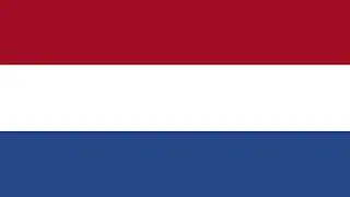 12 hours: Flag of the Netherlands. Vlag van Nederland.