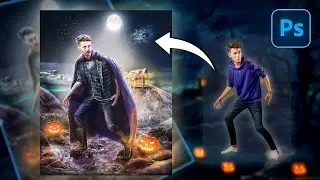 The Making of a ART for Benny's Photoshop Contest | Creating a Halloween ART in Photoshop! Tutorial