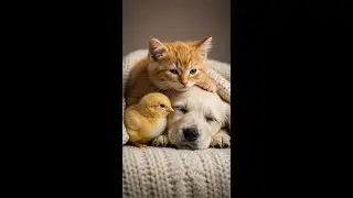 Animal Friendships &ndash; #cuteanimals #cutepetvideos #petfriendship #cuddlyanimals #adorablepetschannel
