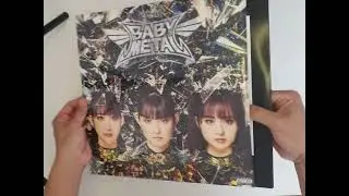 BABYMETAL - Metal Forth alternate cover red LP w/Signed Card