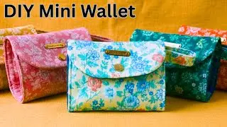 Very Easy Card Wallet 👛🍁✨ | DIY | Quick Easy Sewing