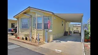 Virtual Open House - 2bed 2bath Mobile Home For Sale Chula Vista SENIOR $204,900  Spc rent $1150