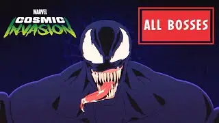 MARVEL Cosmic Invasion: ALL BOSSES & ENDING (No Commentary)