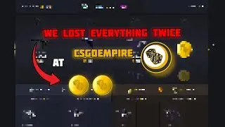THIS WAS OUR MOST UNLUCKY RUN ON CSGOEMPIRE EVER (GOLD COINS)