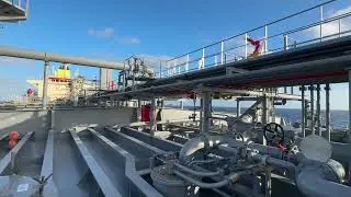 Ship rolling 15 degrees | And another ship overtaking | Creative shooting moments | Indian Ocean