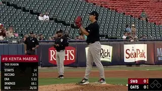 【前田健太】2025/08/22 vsブルージェイズ3A ニューヨーク・ヤンキース Kenta Maeda NewYork Yankees #広島東洋カープ