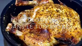 Poulet rôti au micro onde Tupperware