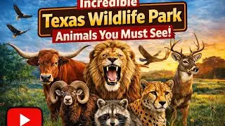 Explore Texas Wildlife Park Wild Animals in Action Full Documentary#texaswildlifepark #winterpark 