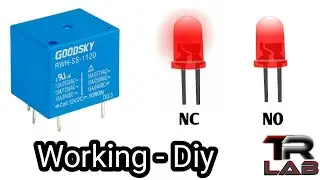RELAY Circuit//how relay works with no and nc terminal//relay experiment//Experiments 24&times;7