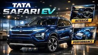 Tata Safari EV | Premium Electric SUV Interior, Exterior & Performance Showcase ⚡🚙