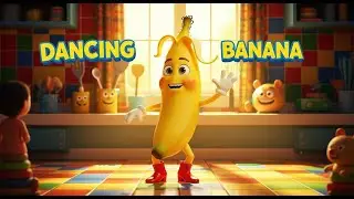 Dancing Banana Song 🍌| Fun Kids Dance & Rhymes |Dances, sings & fun & laughter! @PlayvioKidsTV