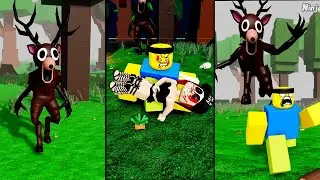 Roblox Dead Rails | When Noob Makes Ram Monster Doner in 99 night in the forest 💀  | Noob Roblox