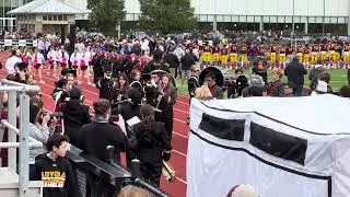 2023-10-21 National Anthem / Fight Song - Loyola Academy Marching Band