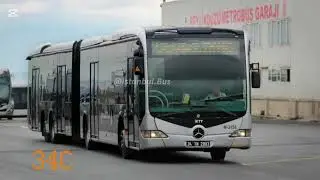 İETT 34C Otobüs Hattı | Tüm Duraklar + Anons (Beylikdüzü – Cevizlibağ)