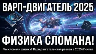 Мы сломали физику? Варп-двигатель стал реален в 2025 (Почти)
