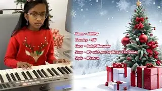 We wish you a Merry Christmas | P2 Music Academy | Call us for online/offline Classes+91 97877 87796
