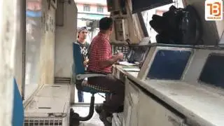 Mumbai local train driver masti