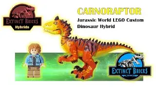 CARNORAPTOR -LEGO Compatible JURASSIC WORLD THE GAME DINOSAURS  - #LEGO   #JWTG 食肉兽 карнораптор