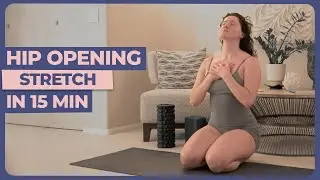 15-Minute Hip Relaxing Stretch for Tension Relief!