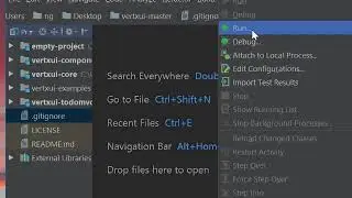 VertxUI: run Bootstrap example in IntelliJ