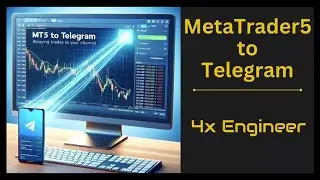 MetaTrader-5 To Telegram : Automated Alert | Full Hindi Video | 4x Engineer