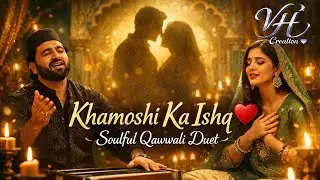 Khamoshi Ka Ishq ❤️ | Soulful Qawwali Duet #trending #qawwali #song 