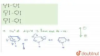 The correct orientation of dipoles in pyrrole and pyridine is  | 12 | NTA JEE MOCK TEST 35 | CHE...