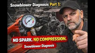 Snowblower Diagnosis Part 1: No Compression & No Spark