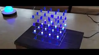 Cool 4X4 LED cube!