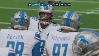 Lions vs Patriots Madden 24 Gameplay