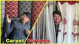 Carpet,curtain,mattress price in nepal|carpet shop|पर्दा पसल|पर्दा र कार्पेट लाई कति पर्छ
