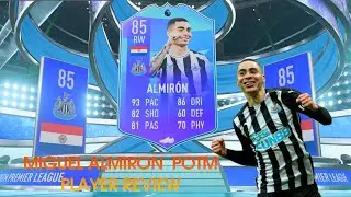 FIFA 23 MIGUEL ALMIRON  POTM  PLAYER REVIEW PREMIER LEAGUE #player  #PlayerOfTheMonth #MiguelAlmiron