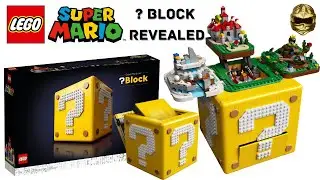 LEGO Super Mario 64 Question Mark Block Revealed! Nintendo D2C 71395