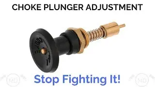 Motorcycle Choke Plunger Won't Stay ON!