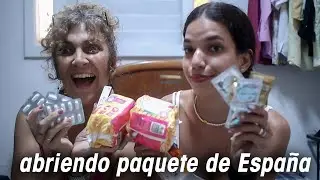 Esto no lo hay en CUBA 😲 recibo paquete de España🇪🇦 de un suscriptor  🥺❤️