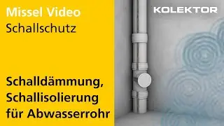 Schallschutz für Haustechnik: Schalldämmung für Rohre mit Misselsystem-Abwasser