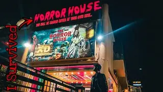 I just survived the Halloween horror house