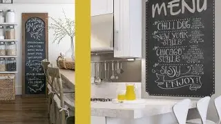 DIY Chalkboard Menu: Personalize Your Culinary Space with Creativity