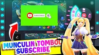 cara membuat animasi tombol subscribe di kinemaster🤪|Cara Mudah | YOUTUBER PEMULA WAJIB TAU.😎