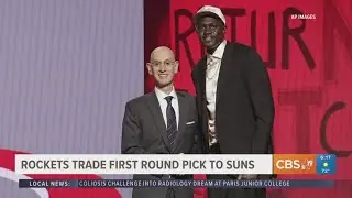 Rockets trade first-round pick to Suns