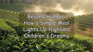 Beyond Hunger: How a Simple Meal Lights Up Highland Children's Dreams