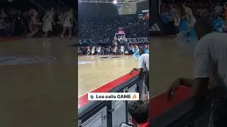 🔥 Leandro Bolmaro calls GAME vs. Partizan.#FCBB #Euroleague #BMWPark #Courtside