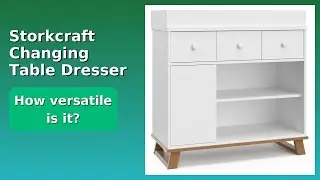 REVIEW (2025): Storkcraft Changing Table Dresser Combo. ESSENTIAL details.