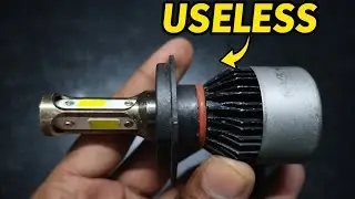 NightEye LED vs Xenon Bulb Huge difference!