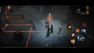 Diablo Immortal Reposition mirrors to illuminate the rune Quest Quick Guide