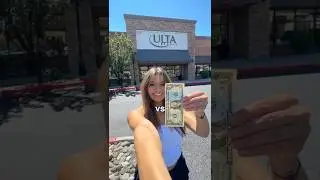 Ulta vs Sephora: Cheapest Item 🛍️ #shopping #budget #haul