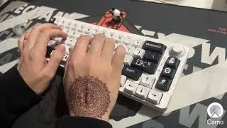 LK67 with Akko Matcha Green Typing Test (ASMR).