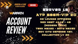 Server 15 - ATP 596m - VIP 20 - 02 LOUNGE OFFICERS -MODERN TECH ARTY +TANK MAXED - COLLECTION Lv32